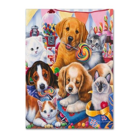 Trademark Fine Art Jenny Newland 'Sweet Ones' Canvas Art, 35x47 ALI1994-C3547GG